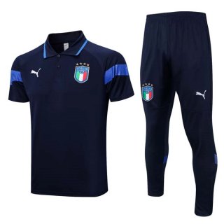 Polo Italia Conjunto Completo 2023-2024 Azul 5 Polo Italia Conjunto Completo 2023-2024 Azul 5