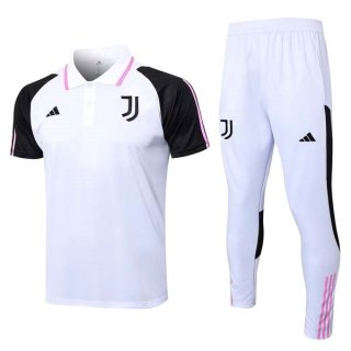 Polo Juventus Conjunto Completo 2023-2024 Blanco Polo Juventus Conjunto Completo 2023-2024 Blanco
