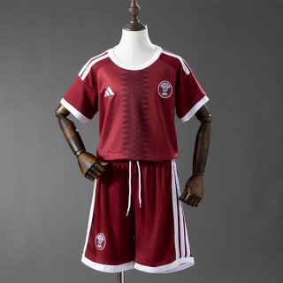 Camiseta Qatar 1ª Equipación Niño 2026