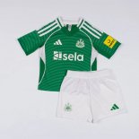 Camiseta Newcastle United 2ª Equipación Niño 2025-2026
