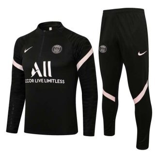 Sudadera De Training Paris Saint Germain 2022 Negro Rosa Sudadera De Training Paris Saint Germain 2022 Negro Rosa