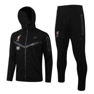 Chandal Con Capucha Liverpool 2022-2023 Negro Chandal Con Capucha Liverpool 2022-2023 Negro