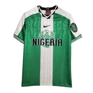 1ª Equipación Replica Camiseta Nigeria Retro 1996 Verde 1ª Equipación Replica Camiseta Nigeria Retro 1996 Verde