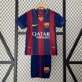 Camiseta Barcelona 1ª Equipación Retro Niño 2014 2015 Camiseta Barcelona 1ª Equipación Retro Niño 2014 2015