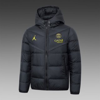 Abrigo Plumón PSG 2024-2025 Negro 2 Abrigo Plumón PSG 2024-2025 Negro 2