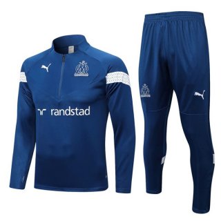 Sudadera De Training Marsella 2022-2023 Azul Sudadera De Training Marsella 2022-2023 Azul