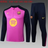 Ninos Sudadera De Training Barcelona 2025-2026 Purpura 5