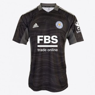 Replica Camiseta Leicester City Portero 2021-2022 Negro Replica Camiseta Leicester City Portero 2021-2022 Negro