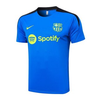 Camiseta Entrenamiento Barcelona 2024-2025 Azul Negro Camiseta Entrenamiento Barcelona 2024-2025 Azul Negro