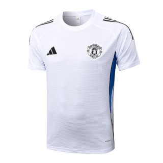 Camiseta Entrenamiento Manchester United 2025-2026 Blanco 3