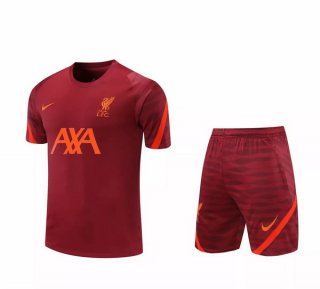 Camiseta Entrenamiento Liverpool Conjunto Completo 2021-2022 Rojo Camiseta Entrenamiento Liverpool Conjunto Completo 2021-2022 Rojo