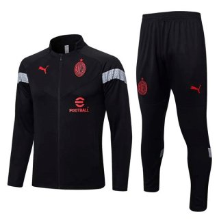 Chandal AC Milan 2022-2023 Negro Rojo Chandal AC Milan 2022-2023 Negro Rojo
