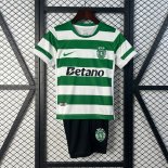 Camiseta Sporting Lisbon 1ª Equipación Niño 2025-2026