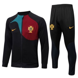 Chandal Portugal 2022-2023 Negro Rojo Chandal Portugal 2022-2023 Negro Rojo