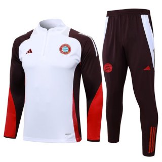 Sudadera De Training Bayern Munich 2024-2025 Blanco 3 Sudadera De Training Bayern Munich 2024-2025 Blanco 3