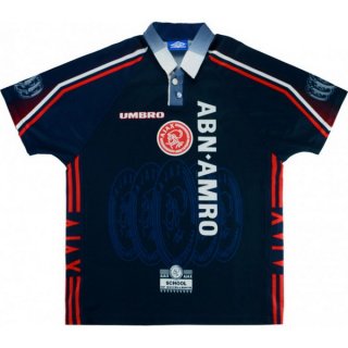 2ª Equipación Replica Camiseta Ajax Retro 1997 1998 Negro 2ª Equipación Replica Camiseta Ajax Retro 1997 1998 Negro