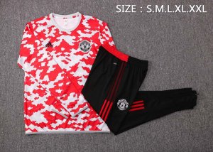Sudadera De Training Manchester United 2022 Rojo Negro
