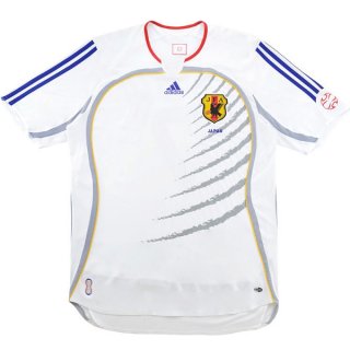 2ª Equipación Replica Camiseta Japón Retro 2006 2008 Blanco 2ª Equipación Replica Camiseta Japón Retro 2006 2008 Blanco