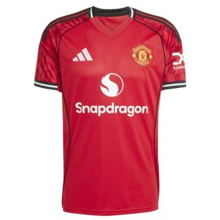 Tailandia Camiseta Manchester United 1ª Equipación 2025-2026 Tailandia Camiseta Manchester United 1ª Equipación 2025-2026
