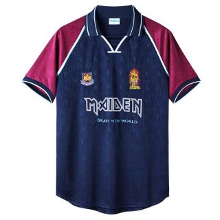 Camiseta Iron Maiden x West Ham Retro 1ª Equipación 1999/2001 Camiseta Iron Maiden x West Ham Retro 1ª Equipación 1999/2001