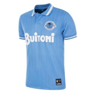 Tailandia Camiseta Napoli 1ª Equipación Retro 1986 1987 Tailandia Camiseta Napoli 1ª Equipación Retro 1986 1987