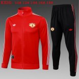 Ninos Chandal Manchester United 2025-2026 Rojo 5