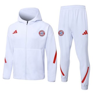 Chandal Con Capucha Bayern Munich 2026-2027 Blanco