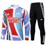 Sudadera De Training Arsenal 2025-2026 Azul Rojo