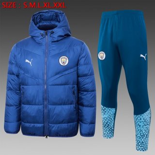 Abrigo Plumón Manchester City Conjunto Completo 2024-2025 Azul 2 Abrigo Plumón Manchester City Conjunto Completo 2024-2025 Azul 2