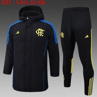Abrigo Flamengo Conjunto Completo 2024-2025 Negro Abrigo Flamengo Conjunto Completo 2024-2025 Negro