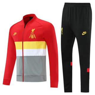 Chandal Liverpool 2021-2022 Rojo Amarillo Gris Chandal Liverpool 2021-2022 Rojo Amarillo Gris