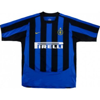 1ª Equipación Replica Camiseta Inter Milan Retro 2003 2004 Azul 1ª Equipación Replica Camiseta Inter Milan Retro 2003 2004 Azul