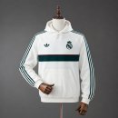 Sudadera con Capucha Real Madrid 2026-2027 Blanco Sudadera con Capucha Real Madrid 2026-2027 Blanco