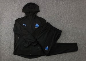 Chandal Con Capucha Marsella 2022-2023 Negro