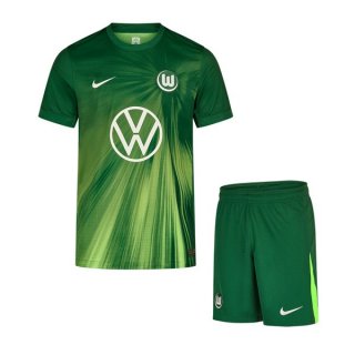 Camiseta Wolfsburg 1ª Niño 2025-2026 Camiseta Wolfsburg 1ª Niño 2025-2026