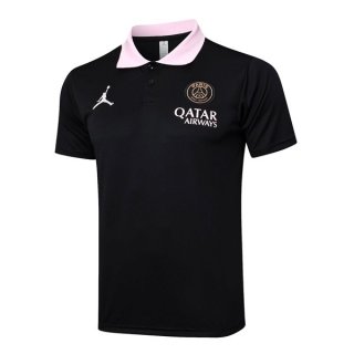 Polo PSG 2025-2026 Negro Rosa Polo PSG 2025-2026 Negro Rosa