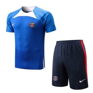 Camiseta Entrenamiento PSG Conjunto Completo 2022-2023 Azul 2 Camiseta Entrenamiento PSG Conjunto Completo 2022-2023 Azul 2