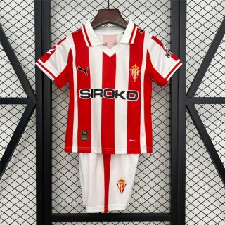 Camiseta Sporting Gijon 1ª Equipación Niño 2025-2026