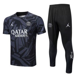 Entrenamiento PSG Conjunto Completo 2022-2023 Gris Negro Entrenamiento PSG Conjunto Completo 2022-2023 Gris Negro
