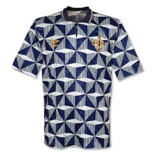2ª Equipación Replica Camiseta Irlanda Norte Retro 1990 1993 Gris 2ª Equipación Replica Camiseta Irlanda Norte Retro 1990 1993 Gris