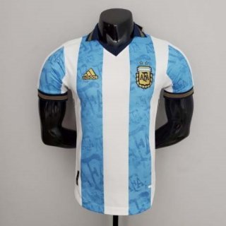 Replica Camiseta Argentina Edición Especial 2022 Azul Replica Camiseta Argentina Edición Especial 2022 Azul