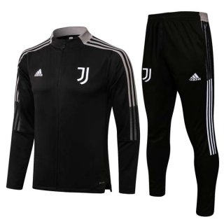 Chandal Juventus 2022 Negro Gris Chandal Juventus 2022 Negro Gris
