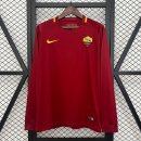 Tailandia Camiseta Roma 1ª Equipación ML Retro 2017-2018
