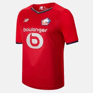 1ª Equipación Replica Camiseta Lille OSC 2021-2022 1ª Equipación Replica Camiseta Lille OSC 2021-2022