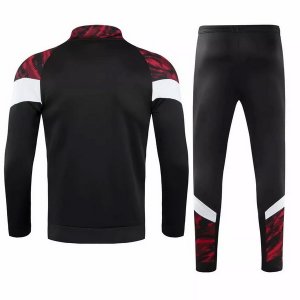 Chandal AC Milan 2021-2022 Negro Rojo