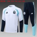 Ninos Sudadera De Training Argentina 2026-2027 Blanco