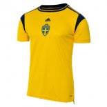Camiseta Suecia 1ª Equipación Euro Mujer 2022
