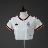 Camiseta España 2ª Equipación Crop Top Style Mujer 2026