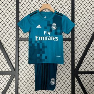 Camiseta Real Madrid 3ª Equipación Retro Niño 2017 2018 Camiseta Real Madrid 3ª Equipación Retro Niño 2017 2018