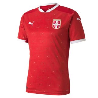 1ª Equipación Replica Camiseta Serbia 2020 Rojo 1ª Equipación Replica Camiseta Serbia 2020 Rojo